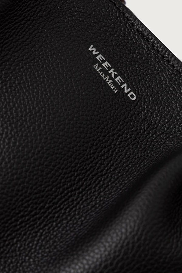 Сумка-шопер жіноча шкіряна Weekend Max Mara WKADRITTO колір чорний фото 3