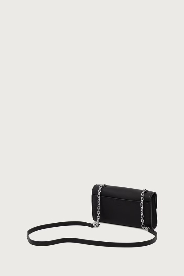 Сумочка жіноча шкіряна Weekend Max Mara WKACALAO колір чорний фото 3