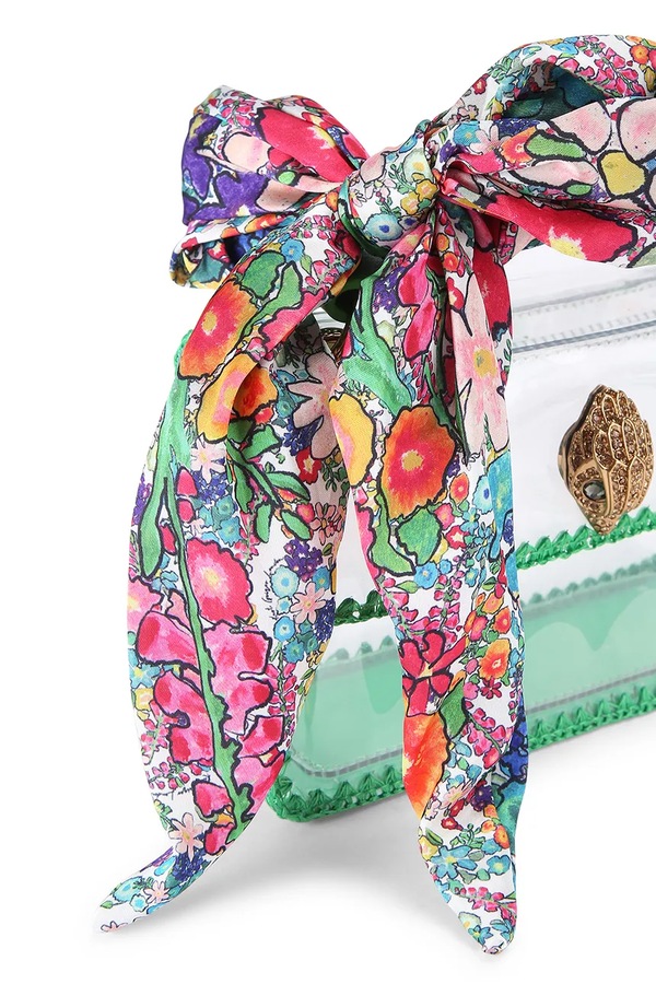 Сумка крос-боді жіноча Kurt Geiger London KENSINGTON колір зелений фото 4