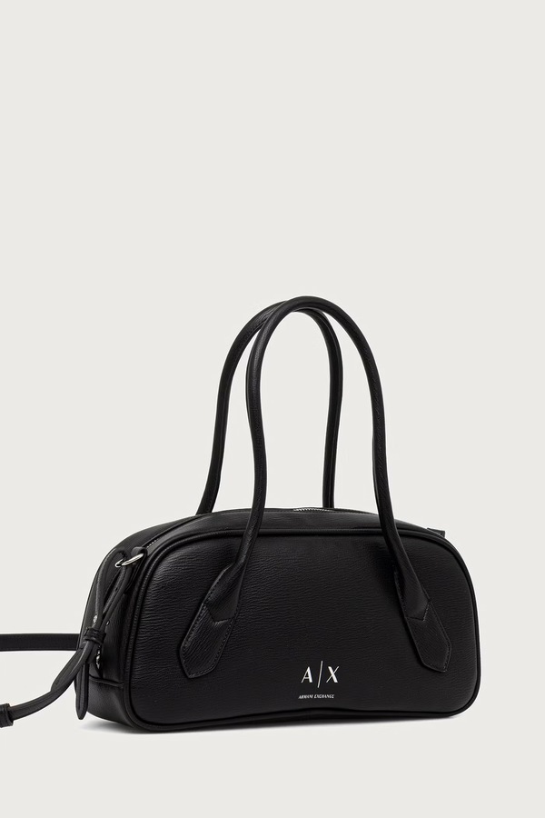 Сумка кросс-боди женская из искусственной кожи Armani Exchange цвет черный