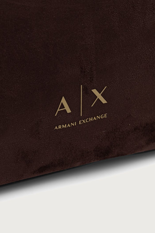 Сумка-тоут жіноча Armani Exchange колір коричневий фото 4