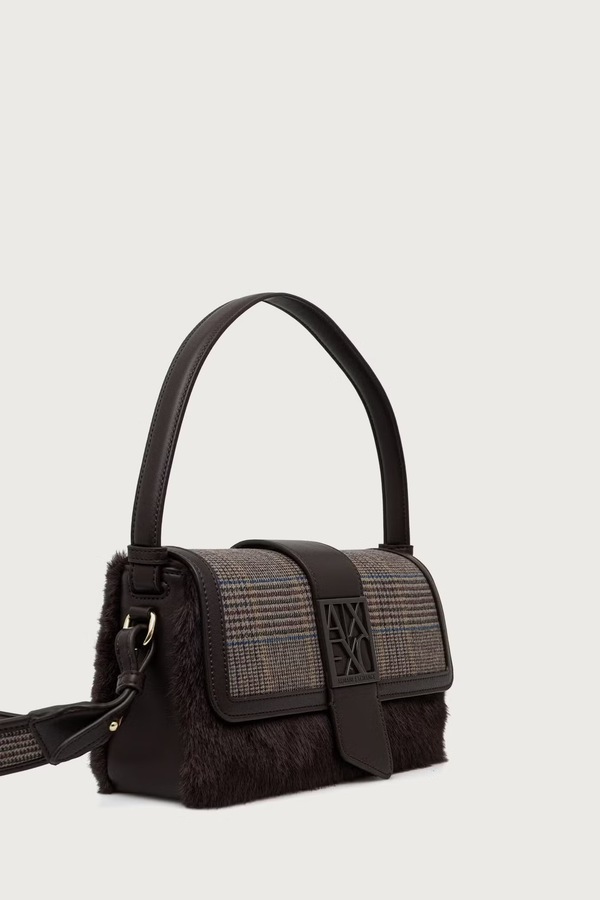 Сумка кросс-боди женская Armani Exchange цвет коричневый