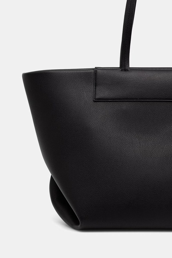 Сумка-шопер жіноча зі штучної шкіри Armani Exchange колір чорний фото 2