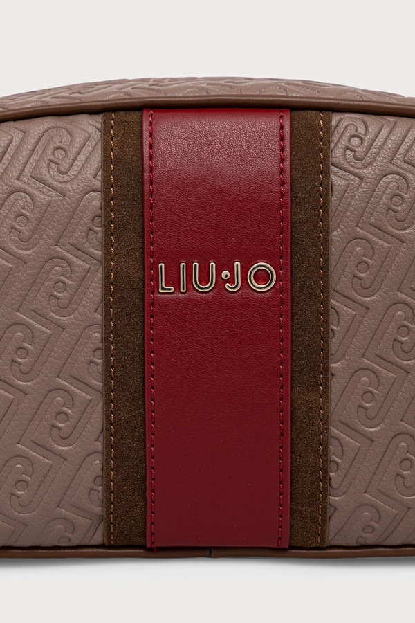 Сумка крос-боді жіноча зі штучної шкіри Liu Jo колір коричневий фото 4
