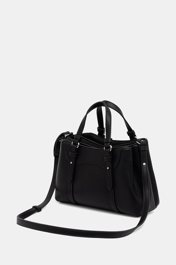 Сумка крос-боді жіноча зі штучної шкіри Armani Exchange колір чорний фото 2