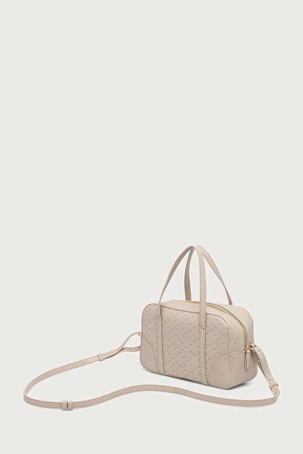 Сумочка женская из искусственной кожи Armani Exchange цвет бежевый фото 2