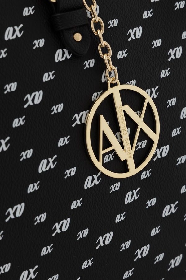 Сумка крос-боді жіноча Armani Exchange колір чорний фото 4