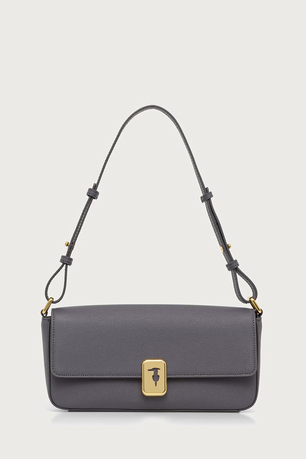 Сумочка жіноча Trussardi колір сірий