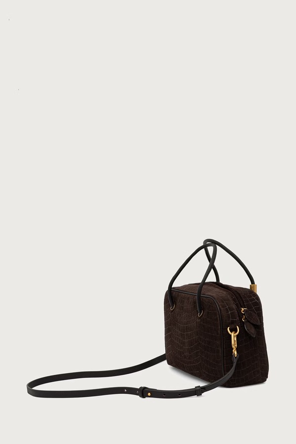 Сумка крос-боді жіноча шкіряна Trussardi колір коричневий фото 3