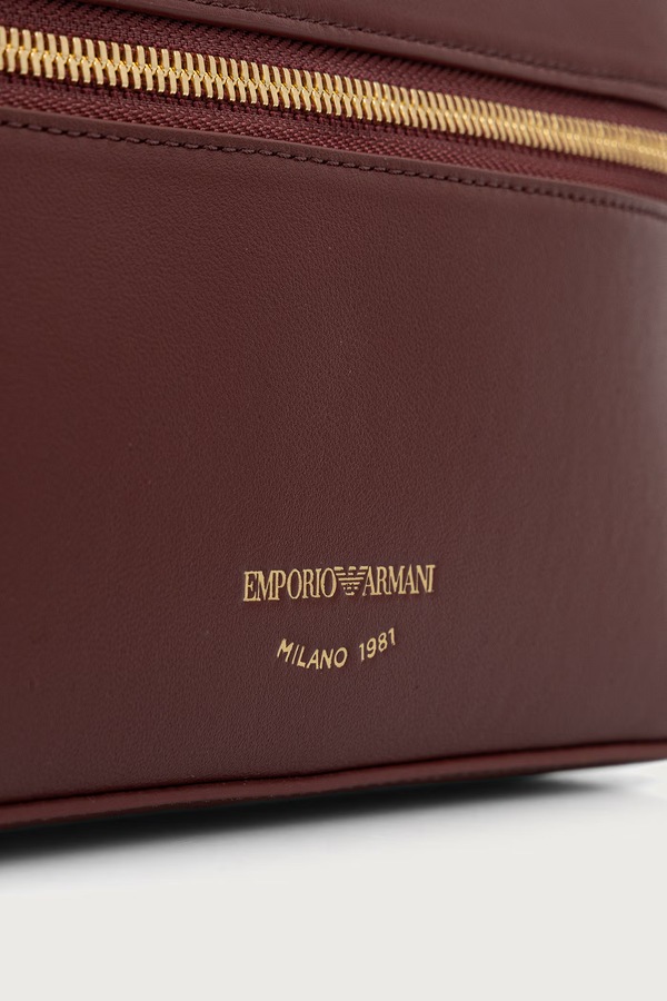 Сумочка жіноча шкіряна Emporio Armani колір зелений фото 4