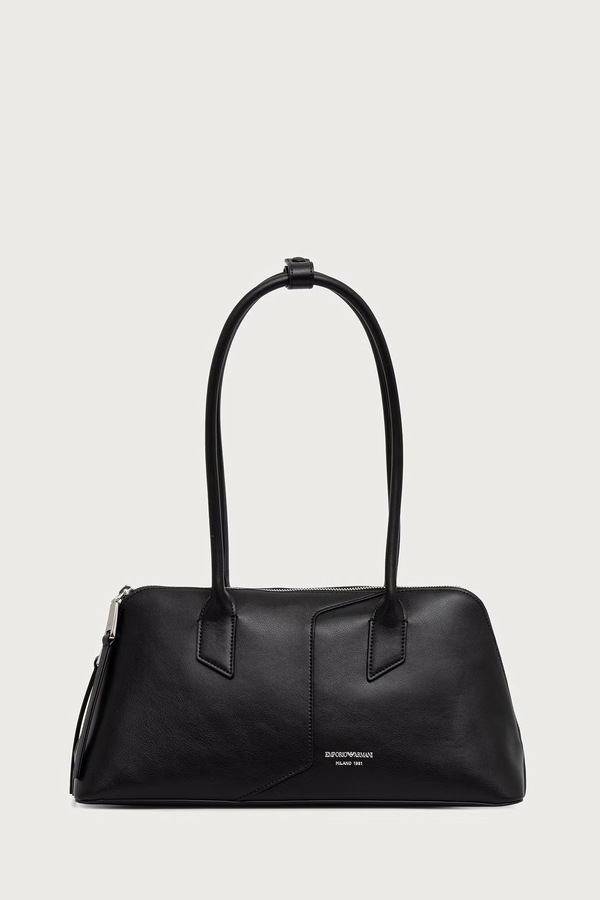 Сумочка жіноча зі штучної шкіри Emporio Armani колір чорний