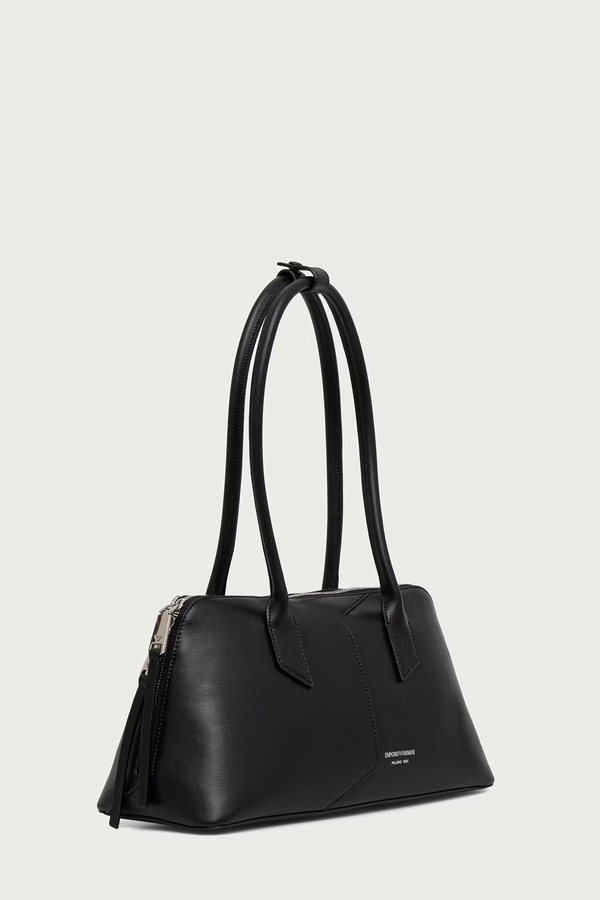 Сумочка жіноча зі штучної шкіри Emporio Armani колір чорний