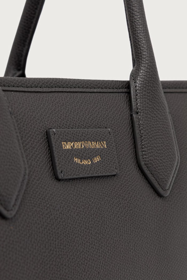 Сумочка жіноча зі штучної шкіри Emporio Armani колір сірий фото 4