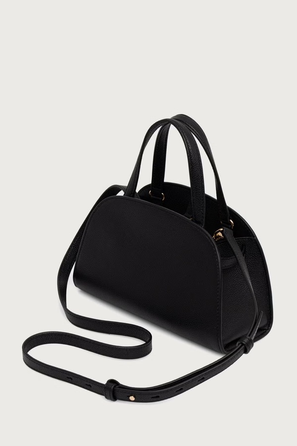 Сумка крос-боді жіноча шкіряна Tory Burch Romy Small Bauletto колір чорний фото 2