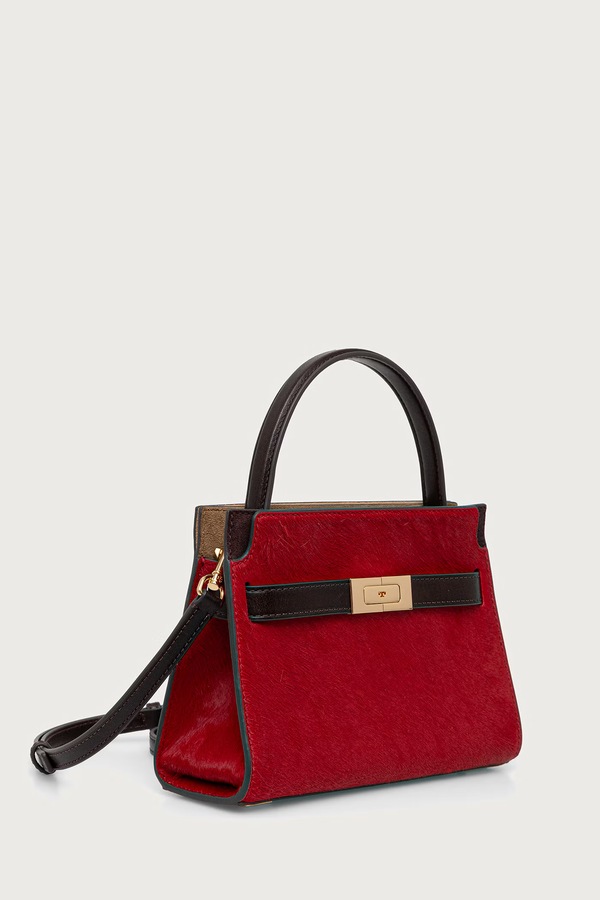 Сумочка жіноча шкіряна Tory Burch Lee Radziwill колір червоний