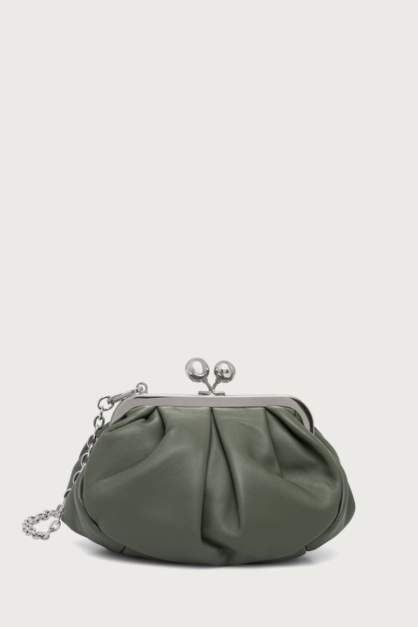 Сумочка жіноча шкіряна Weekend Max Mara PRATI колір зелений