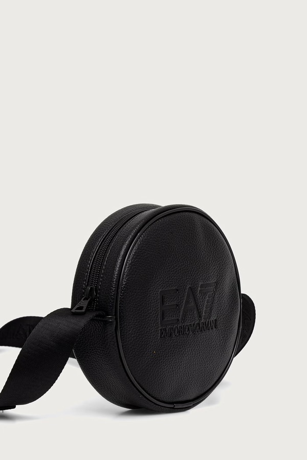Сумка крос-боді жіноча зі штучної шкіри EA7 Emporio Armani колір чорний