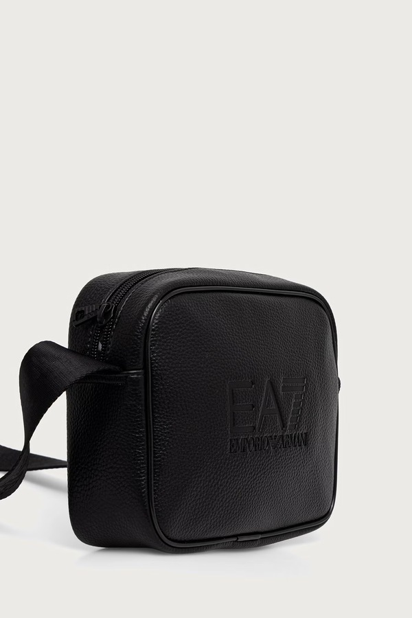 Сумка крос-боді жіноча зі штучної шкіри EA7 Emporio Armani колір чорний