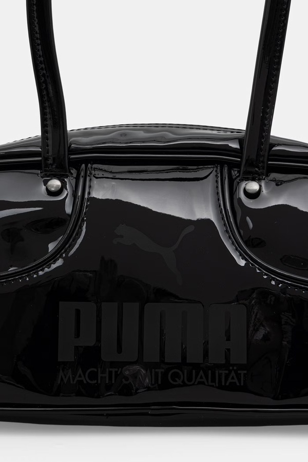 Сумочка жіноча зі штучної шкіри Puma 1976 Flute Grip колір чорний фото 2