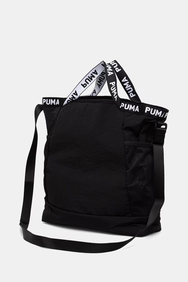 Сумка-тоут жіноча Puma Essentials колір чорний фото 2