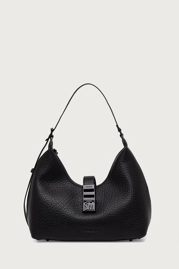 Сумочка hobo жіноча зі штучної шкіри Steve Madden Bovie-M колір чорний