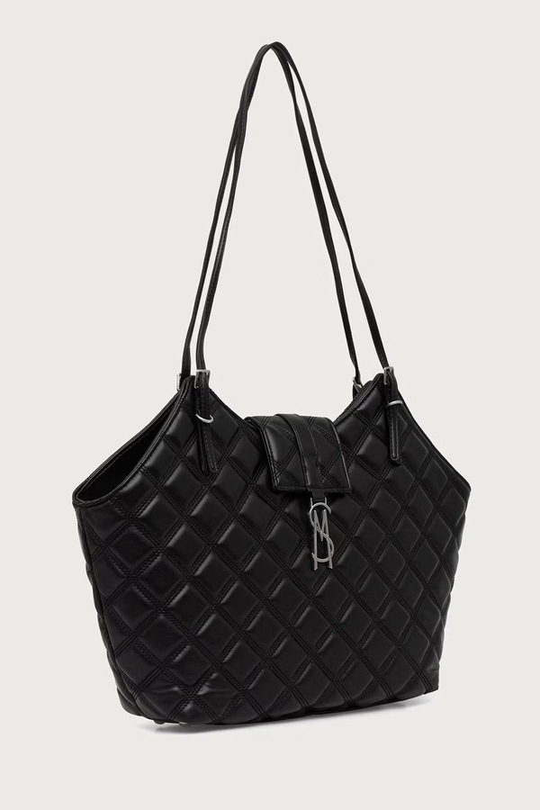 Сумка-шопер жіноча Steve Madden Bmckena колір чорний фото 2