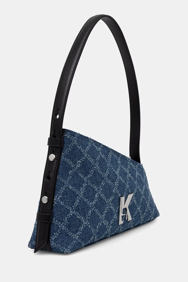 Сумочка жіноча джинсова Karl Lagerfeld Jeans колір блакитний