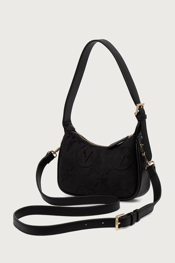 Сумка крос-боді жіноча Valentino Bags SAMBA VELVET колір чорний фото 3