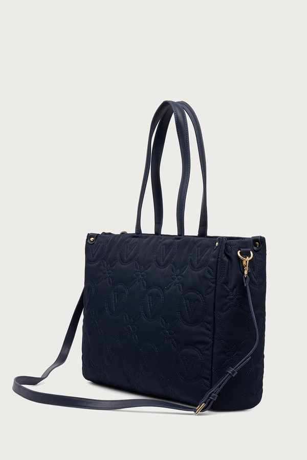 Сумка-шопер жіноча Valentino Bags PUFFY колір темно-синій фото 3