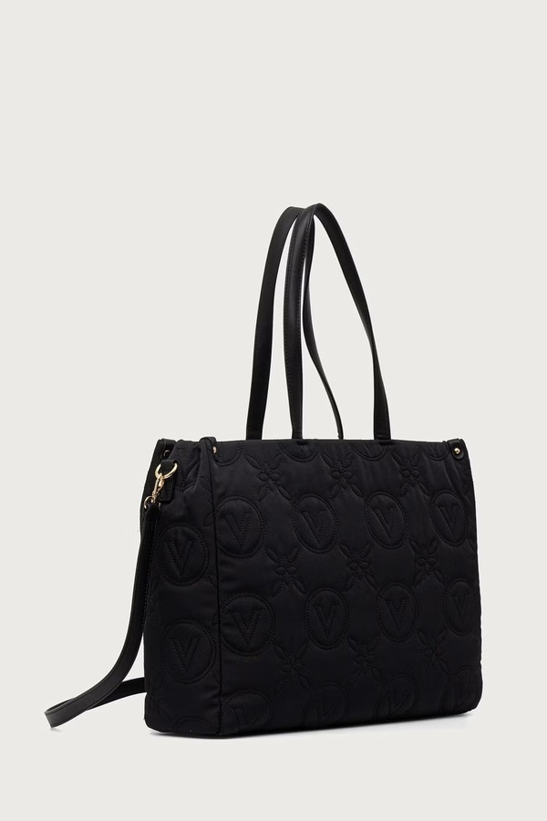 Сумка-шопер жіноча Valentino Bags PUFFY колір чорний фото 2