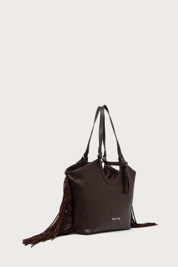 Сумка-шопер жіноча зі штучної шкіри Valentino Bags ASTRID колір коричневий фото 2