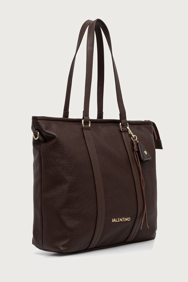 Сумка-шопер жіноча зі штучної шкіри Valentino Bags MAURY колір коричневий фото 2
