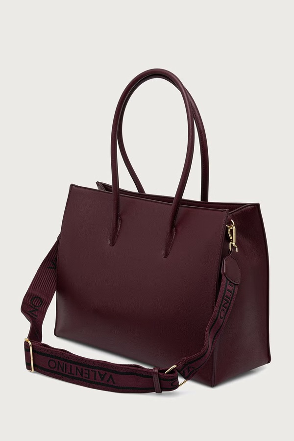 Сумка-шопер жіноча зі штучної шкіри Valentino Bags BIANKA RE колір бордовий фото 2