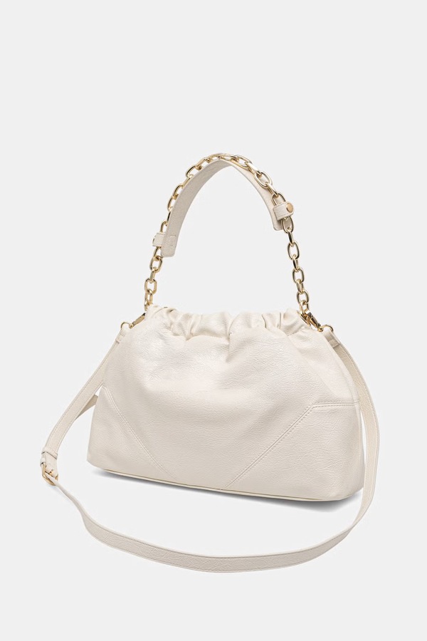 Сумка-мішок жіноча зі штучної шкіри Valentino Bags LUMIRA колір бежевий