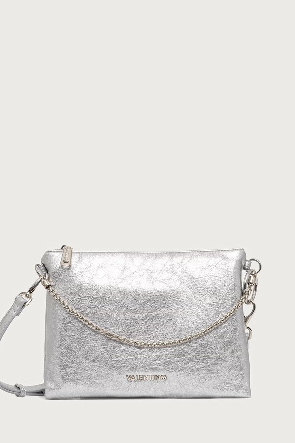 Сумка крос-боді жіноча зі штучної шкіри Valentino Bags LUMI колір срібний