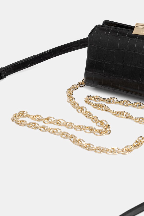 Сумочка жіноча Valentino Bags GLACE колір чорний фото 4