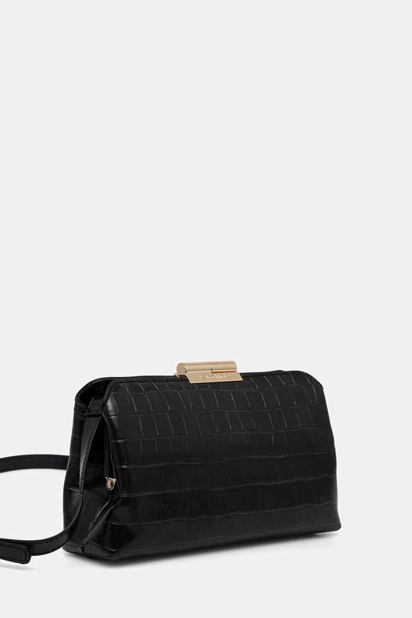 Сумка крос-боді жіноча зі штучної шкіри Valentino Bags GLACE колір чорний