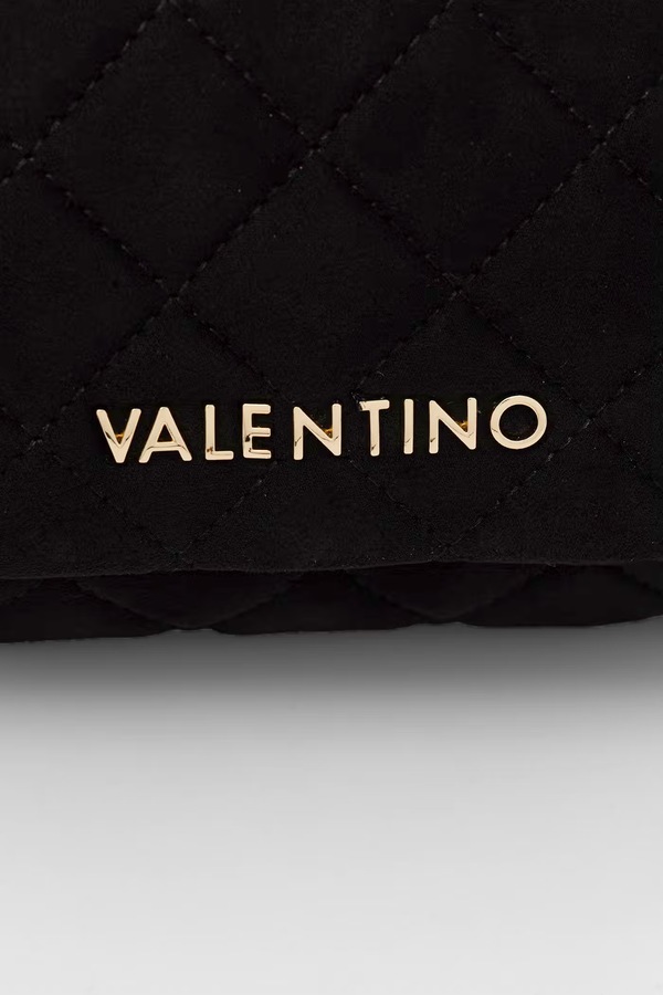 Сумка крос-боді жіноча з імітації замші Valentino Bags OCARINA SUEDE колір чорний фото 4