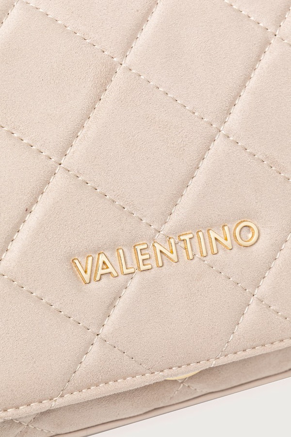 Сумочка жіноча Valentino Bags OCARINA SUEDE колір бежевий фото 4