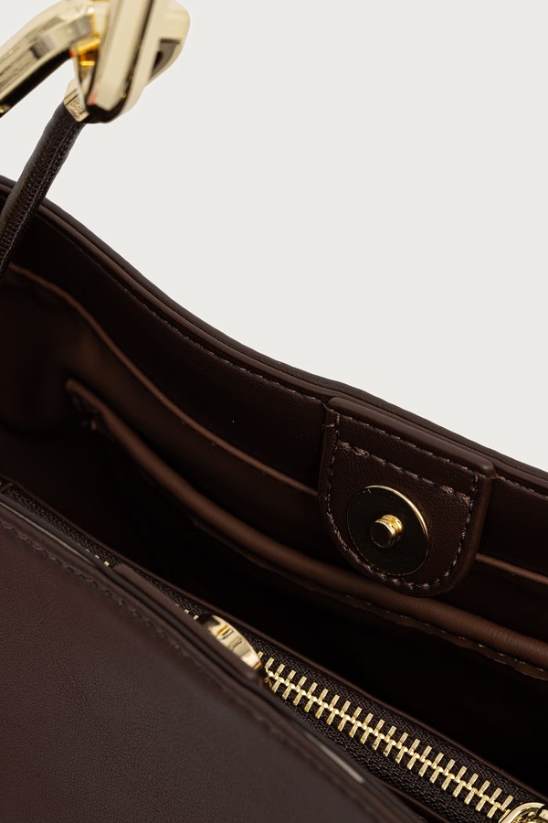 Сумочка жіноча зі штучної шкіри Valentino Bags FABLE RE колір коричневий фото 4