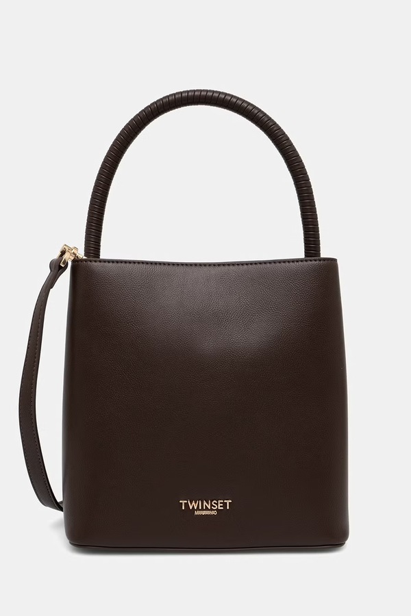 Сумочка женская из искусственной кожи Twinset цвет коричневый