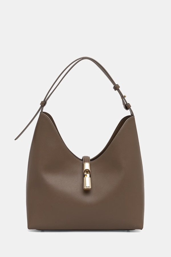 Сумочка hobo жіноча шкіряна Furla колір коричневий