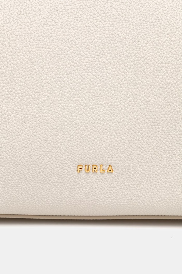 Сумочка жіноча шкіряна Furla колір бежевий фото 4