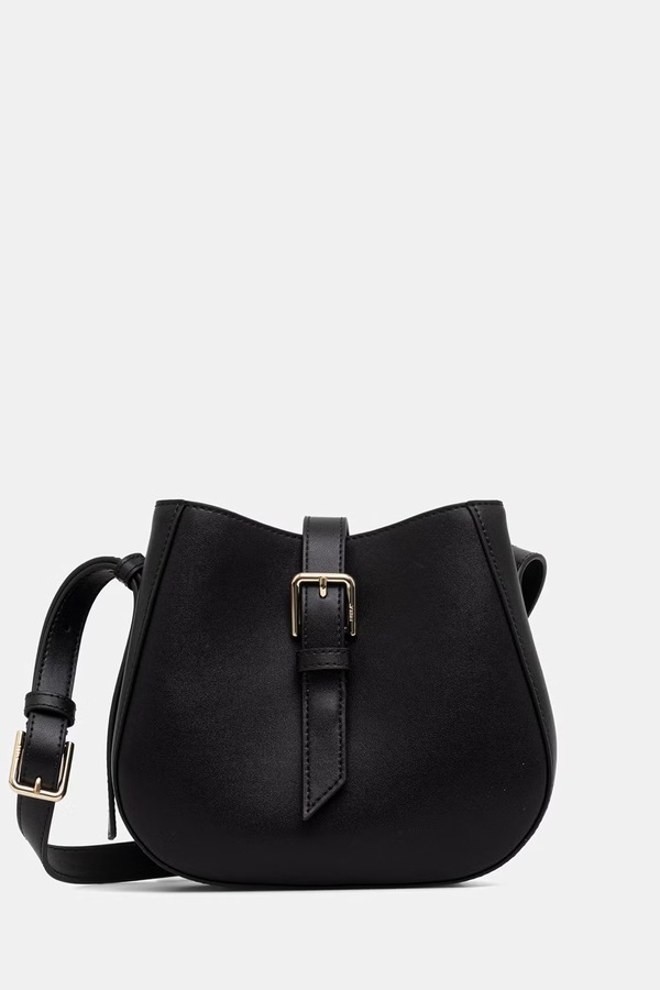 Сумка кросс-боди женская кожаная Furla цвет черный