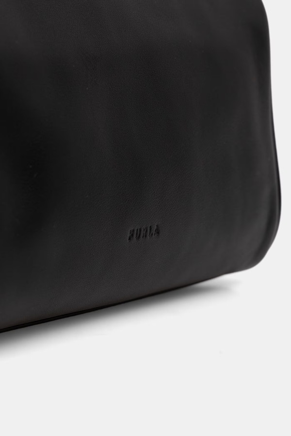 Сумка крос-боді жіноча шкіряна Furla колір чорний фото 4