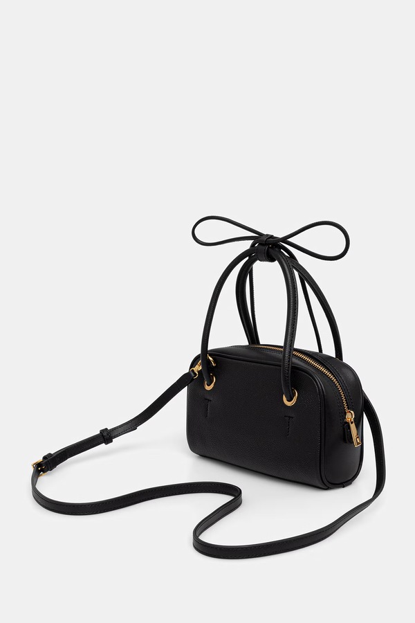 Сумка крос-боді жіноча шкіряна Furla колір чорний фото 3