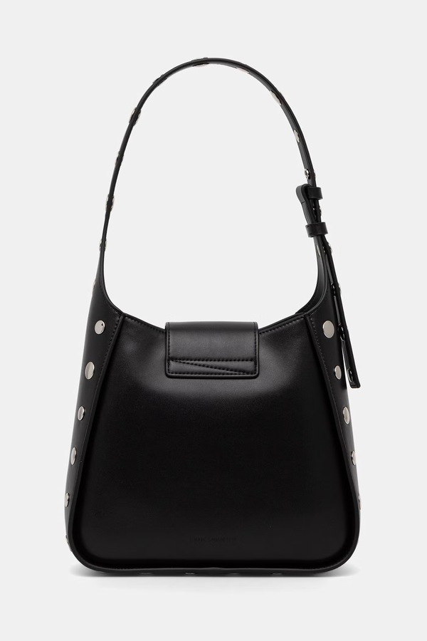 Сумочка hobo жіноча шкіряна Karl Lagerfeld K/SIGNATURE колір чорний фото 2