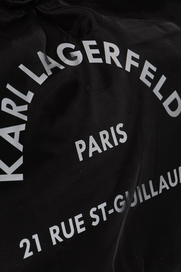 Сумочка hobo жіноча Karl Lagerfeld K/RSG колір чорний фото 4
