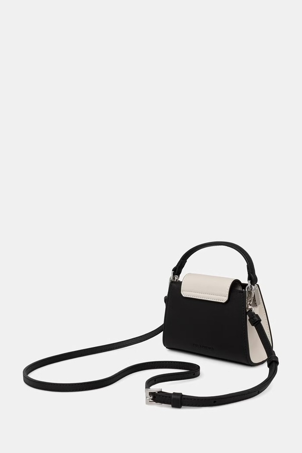 Сумка кросс-боди женская кожаная Karl Lagerfeld K/SIGNATURE цвет черный фото 2