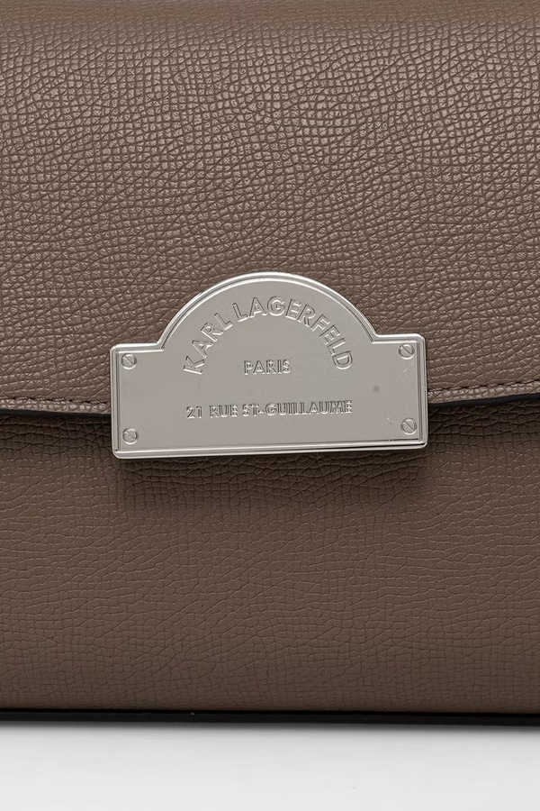 Сумка кросс-боди женская из искусственной кожи Karl Lagerfeld K/RSG цвет коричневый фото 2